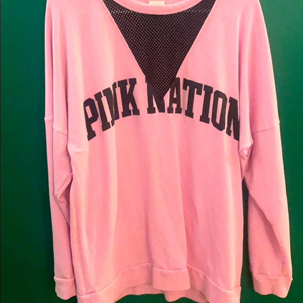 Pink sweatshirt